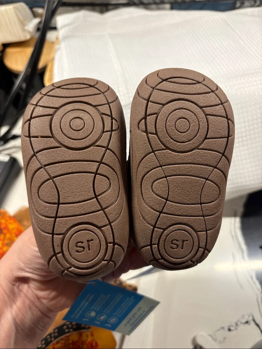 Stride Rite Brown Closed-Toe Kids Sandals